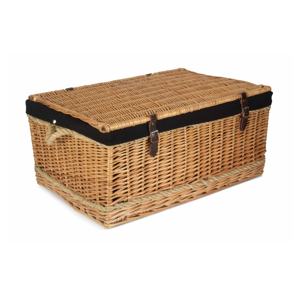 72cm Rope Handled Trunk Picnic Basket