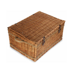 72cm Double Steamed Rope Handled Wicker Trunk