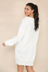 Cable Knit Sweater Dress