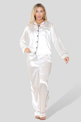 White-satin-pj-set