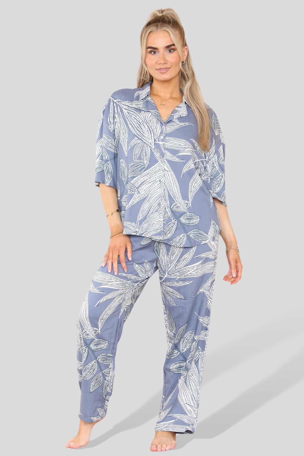 Floral Pajama Set