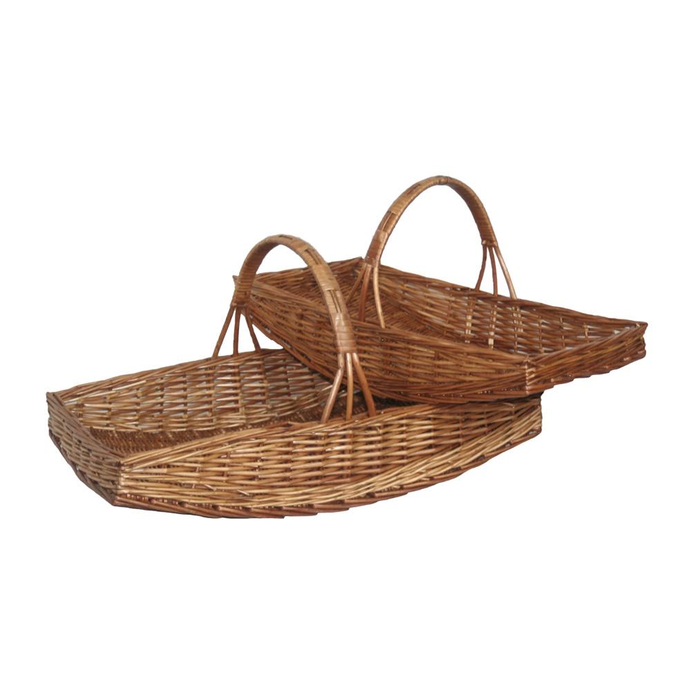 Double Steamed Willow Garden Trug