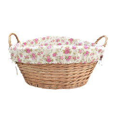 Light Steamed Lined Wash Basket