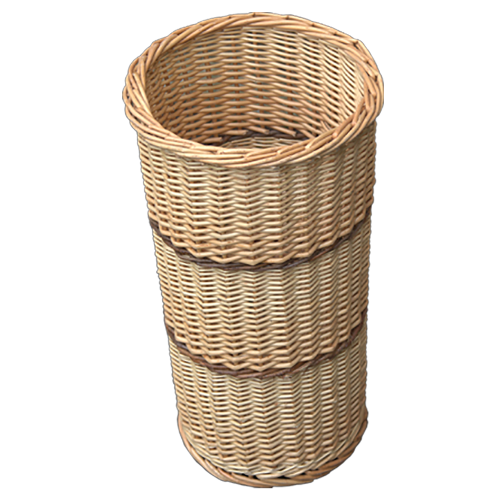 Umbrella Walking Stick Wicker Basket