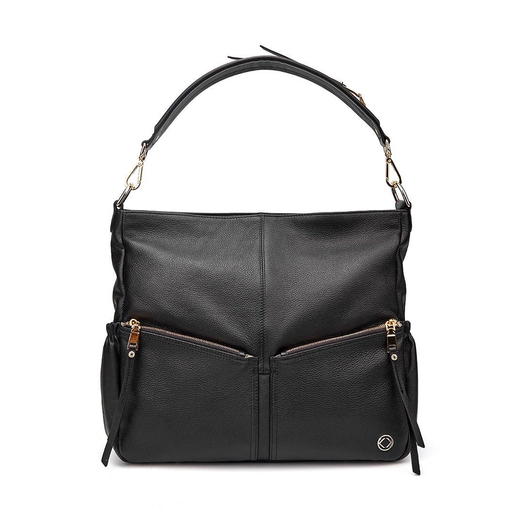 Lennox Demi Black Leather Handbag - Limited Edition