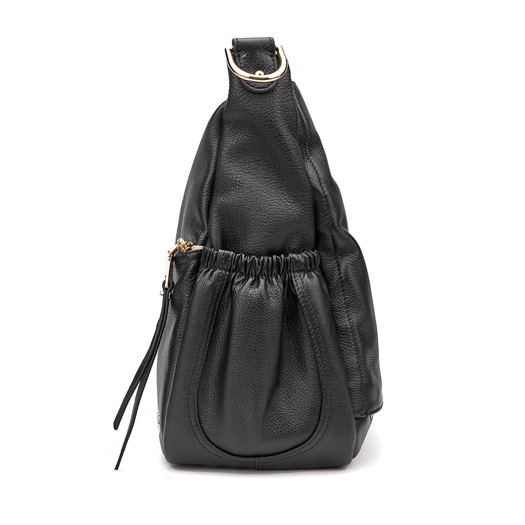 Lennox Demi Black Leather Handbag - Limited Edition