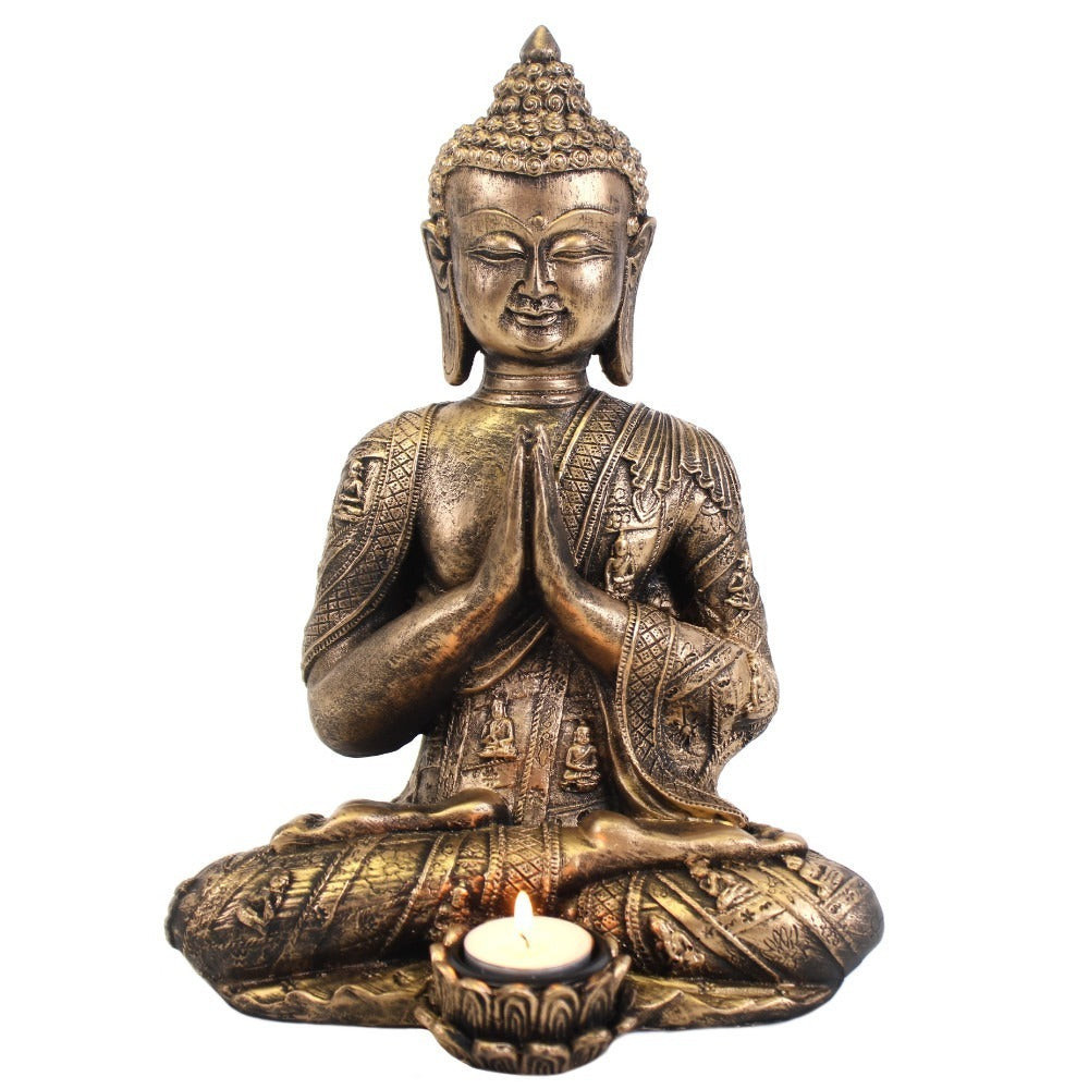 Large Buddha Tealight Candle Holder