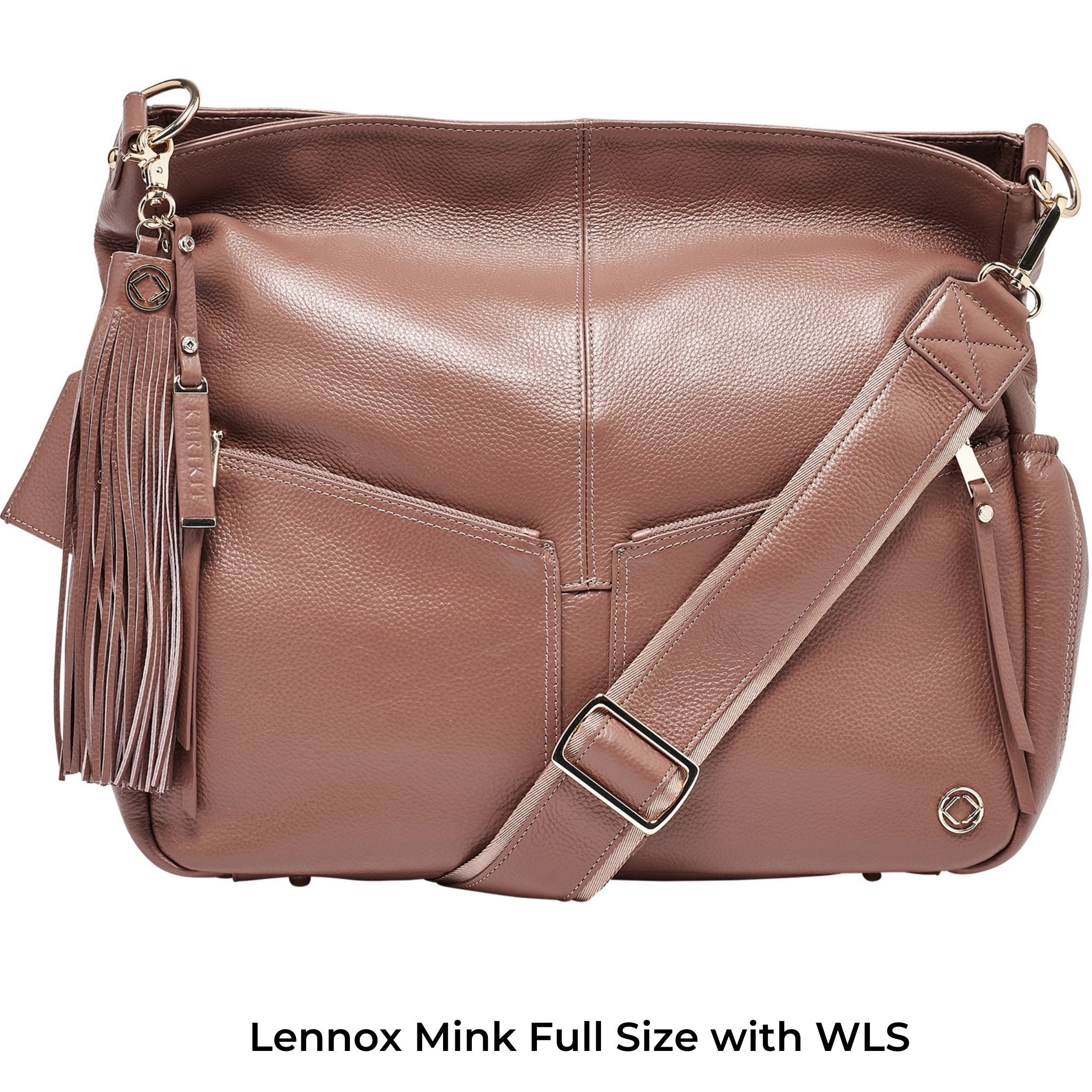 Wide Leather Cross Body Strap - SALE