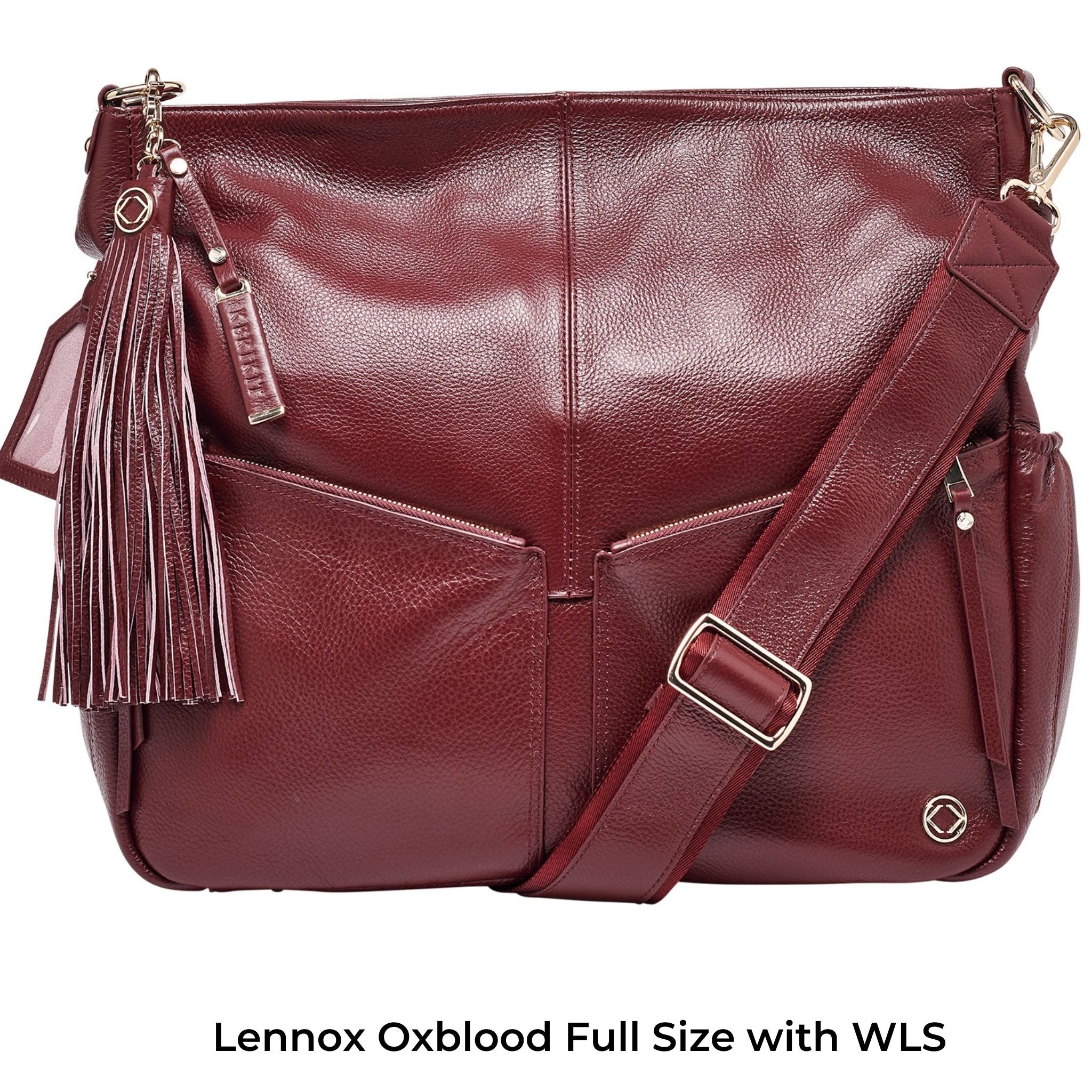 Wide Leather Cross Body Strap - SALE