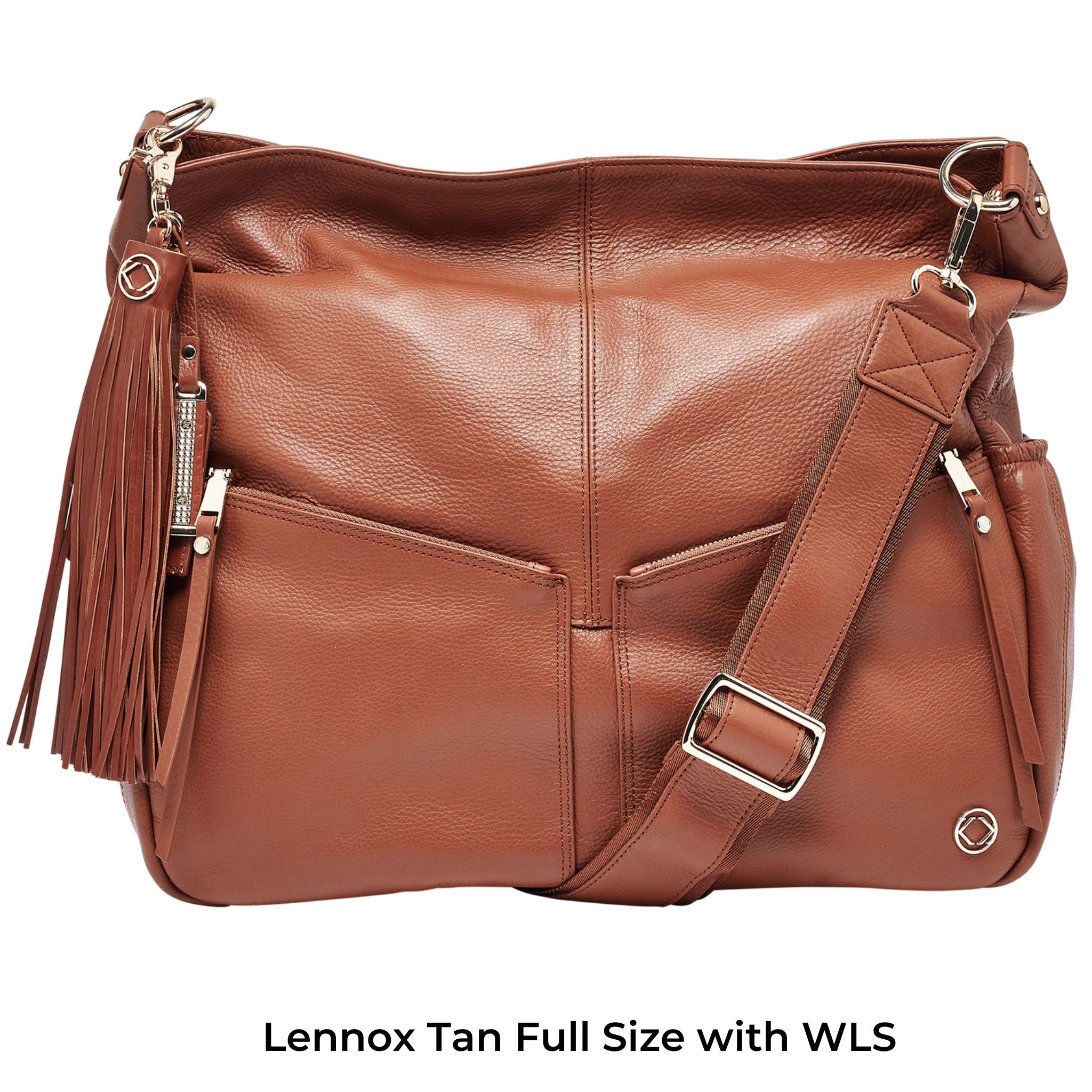 Wide Leather Cross Body Strap - SALE