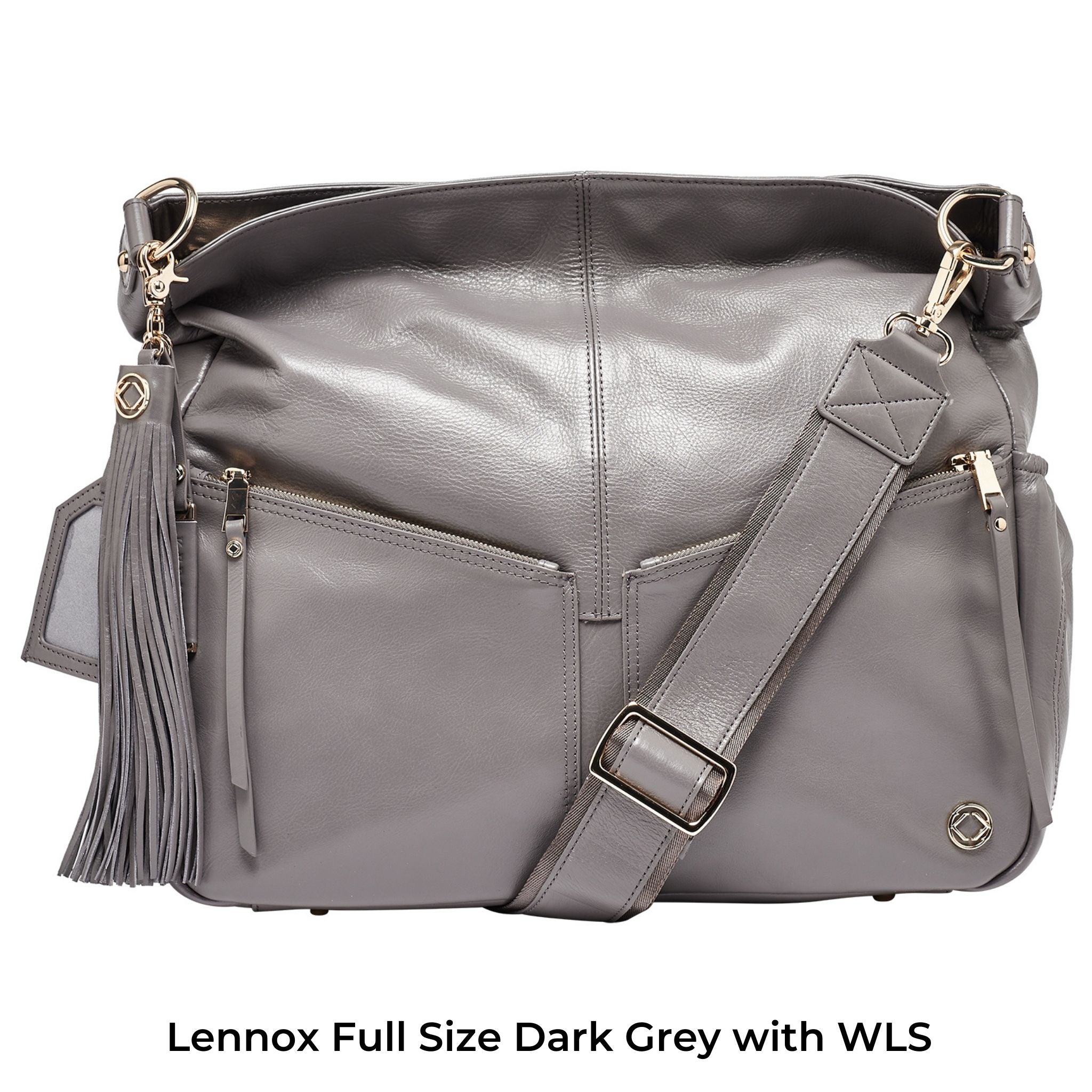 Wide Leather Cross Body Strap - SALE