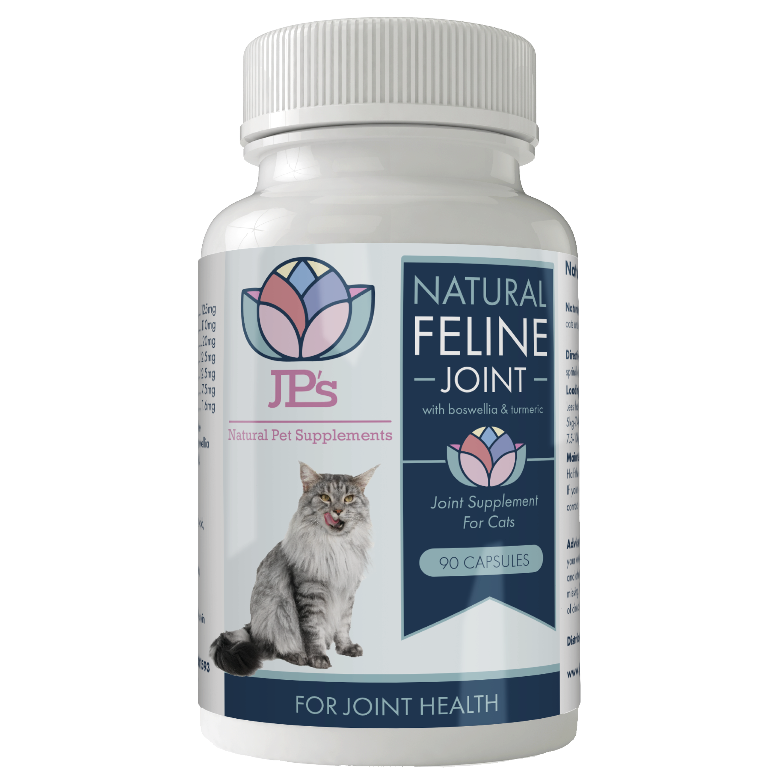 Natural Joint Supplements for Cats with Boswellia & Turmeric