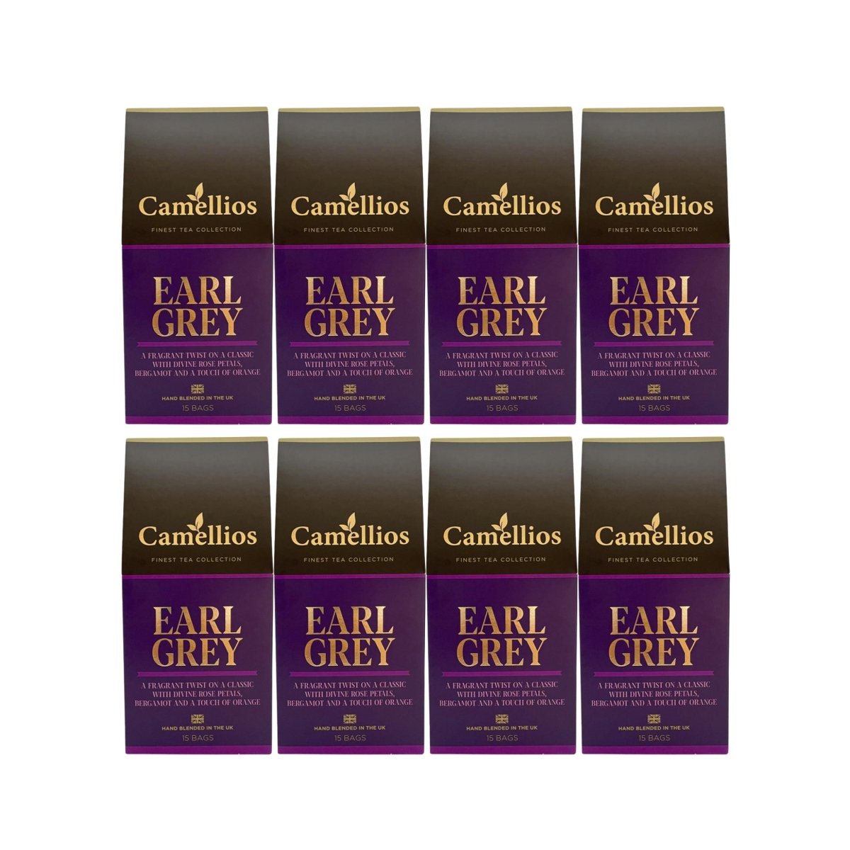 Earl Grey Tea, Pyramid Tea Bags, Gourmet Black Tea Blend