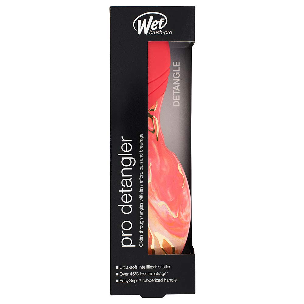 Wet Brush Pro Detangler Brush Organic Swirl Rose Gold