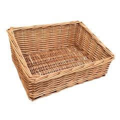 Light Steamed Wicker Display Tray