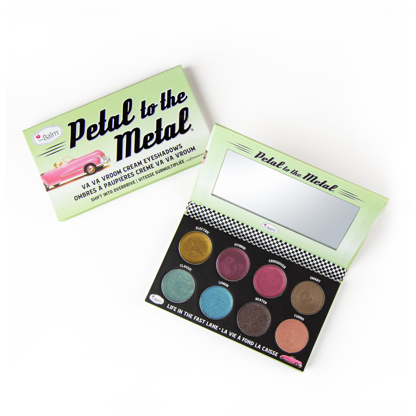 theBalm Cosmetics Petal to the Metal Shift into Over Drive Cream Eyeshadow Palette