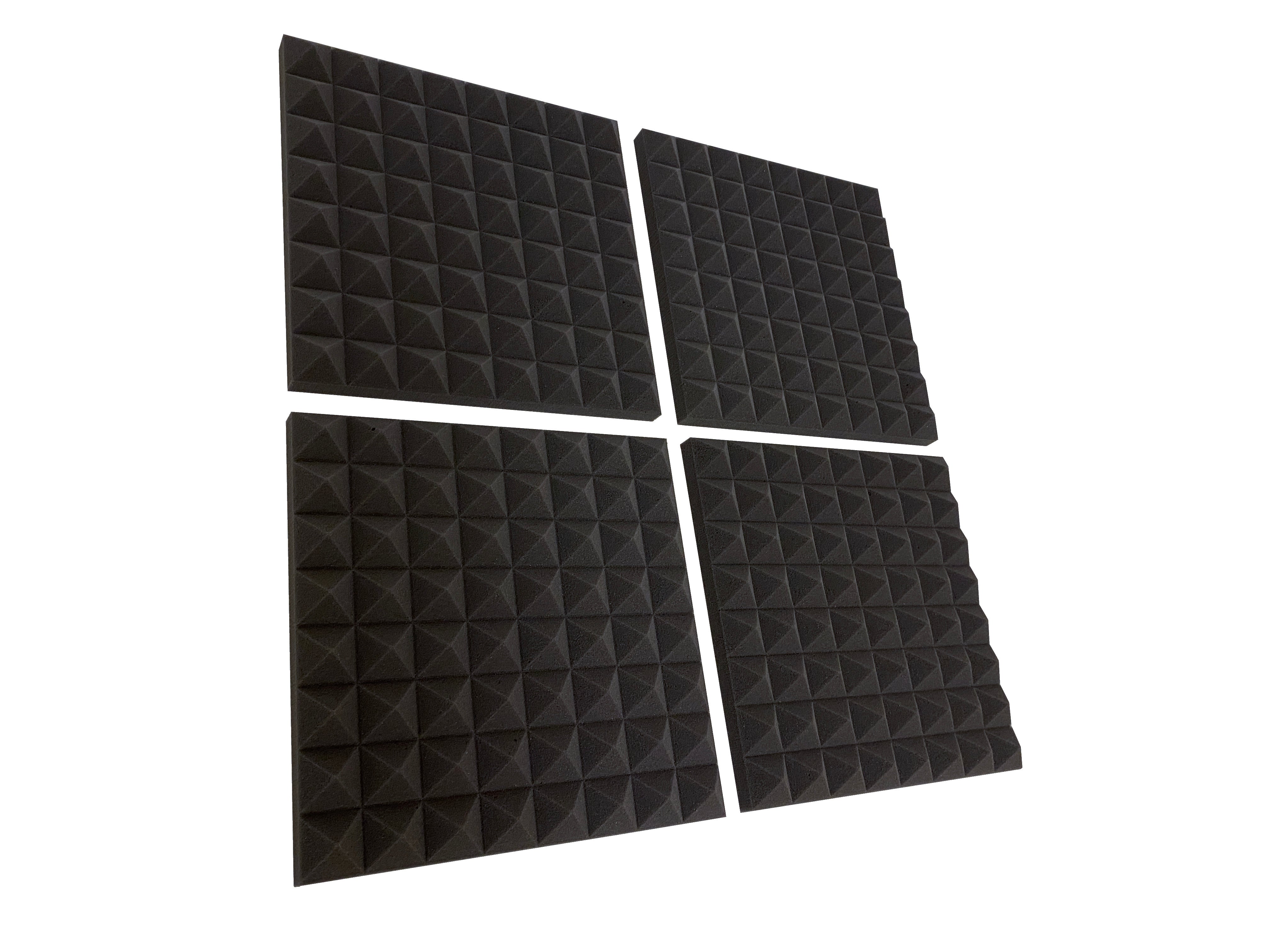 Pyramid 12" Acoustic Studio Foam Tile Pack