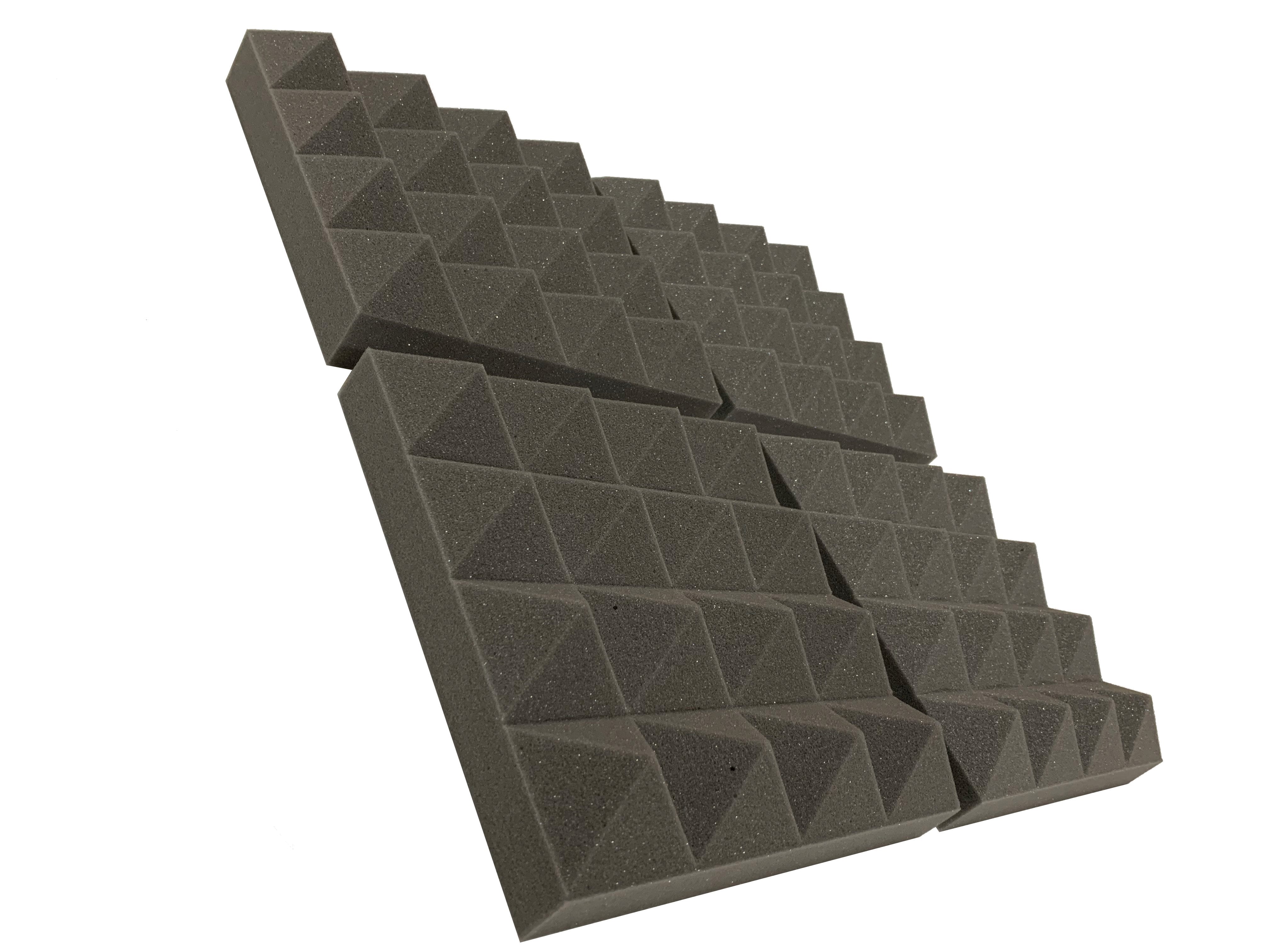 Pyramid PRO 12" Acoustic Studio Foam Tile Pack