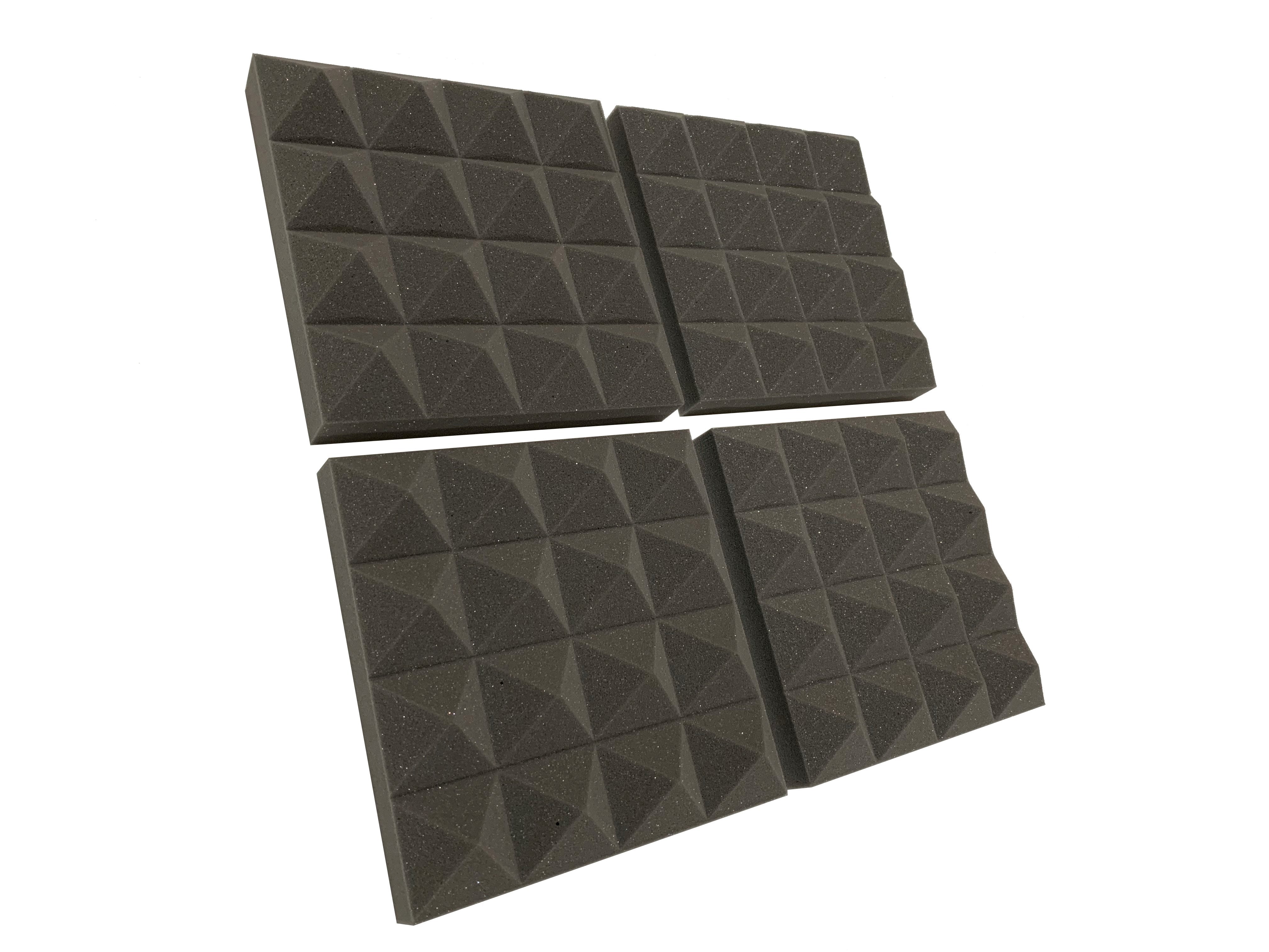 Pyramid PRO 12" Acoustic Studio Foam Tile Pack