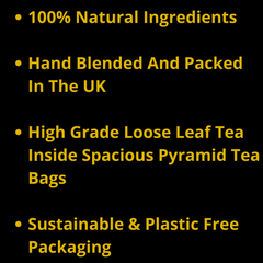 Tea Selection Gift Box, 3 Gourmet Exotic Teas, Eco Friendly Gift, Camellios (3 Packs, 15 Tea Bags Each)