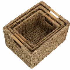 Nordic Seagrass Storage Basket