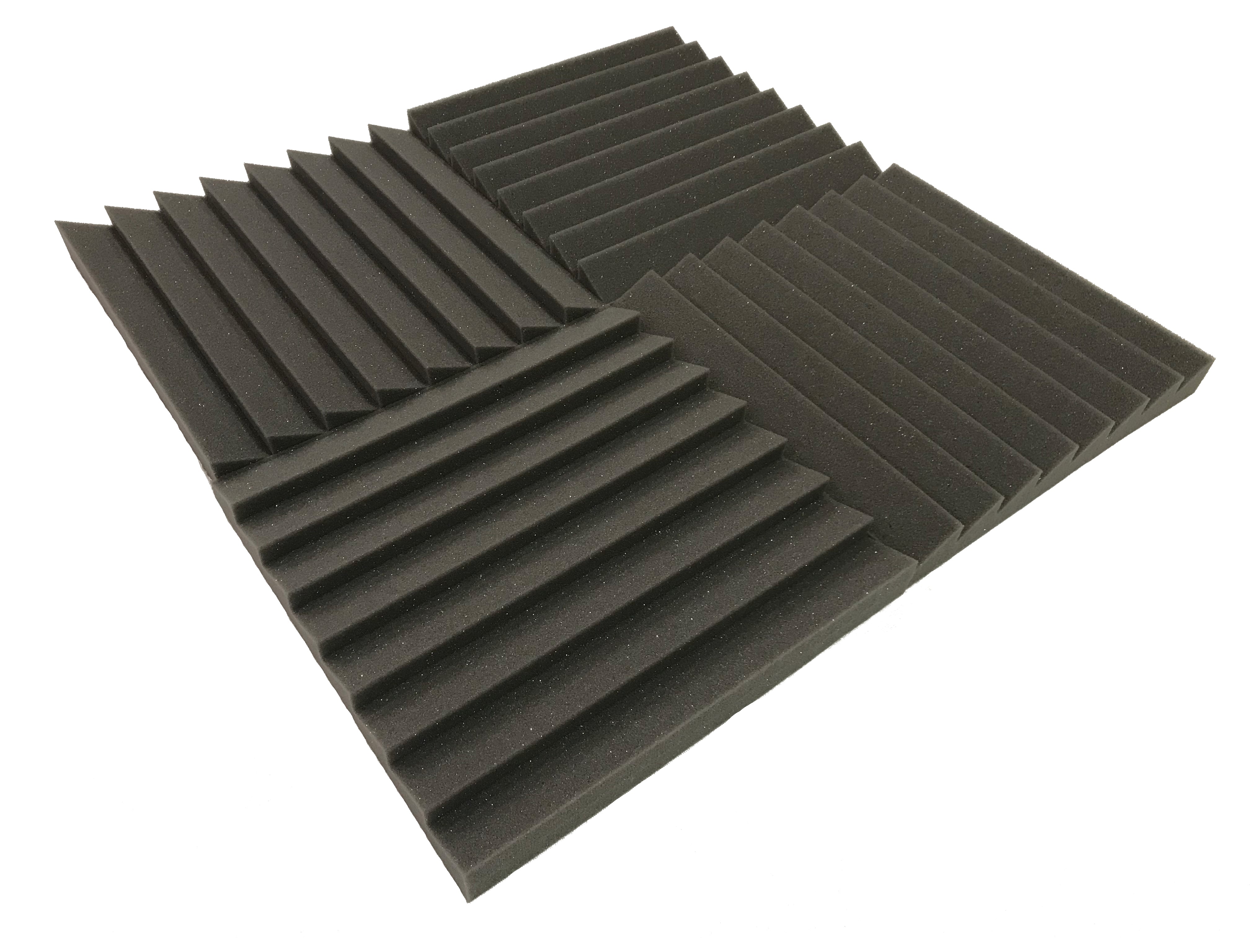 Sawtooth 12" Acoustic Studio Foam Tile Pack