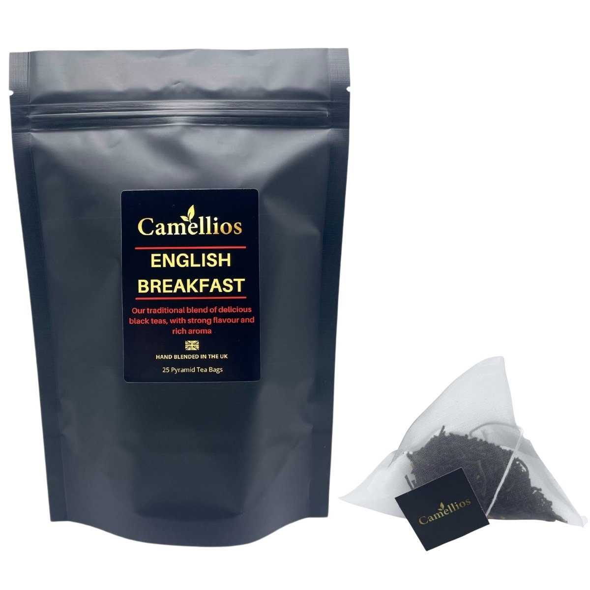 English Breakfast Tea, Pyramid Tea Bags, Black Tea Blend