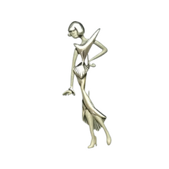 Timeless Classics Art Deco Dress Brooch