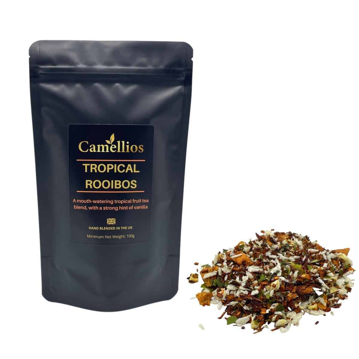 Exotic Tea Selection, 3 Gourmet Loose Leaf Teas (3 Flavours, 100g Each)