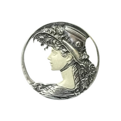 Timeless Classics Art Nouveau Brooch