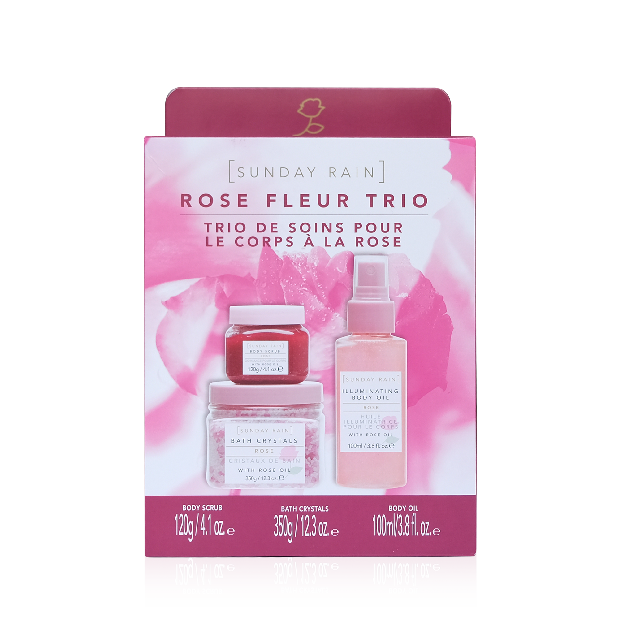 Sunday Rain Rose Fleur Trio