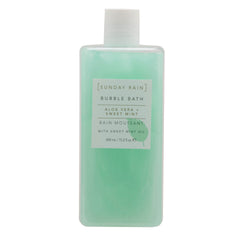 Sunday Rain Aloe Vera & Mint Bubble Bath, 450ml