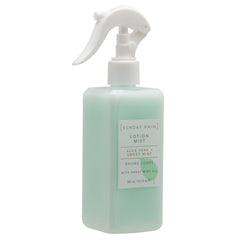 Sunday Rain Moisturising Body Lotion Mist, With Aloe Vera & Sweet Mint, Vegan & Cruelty Free, 300ml