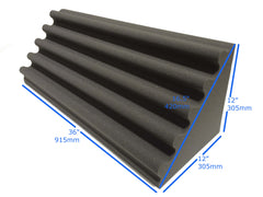 Wave Corner Bass Trap Corner Kit Acoustic Studio Foam