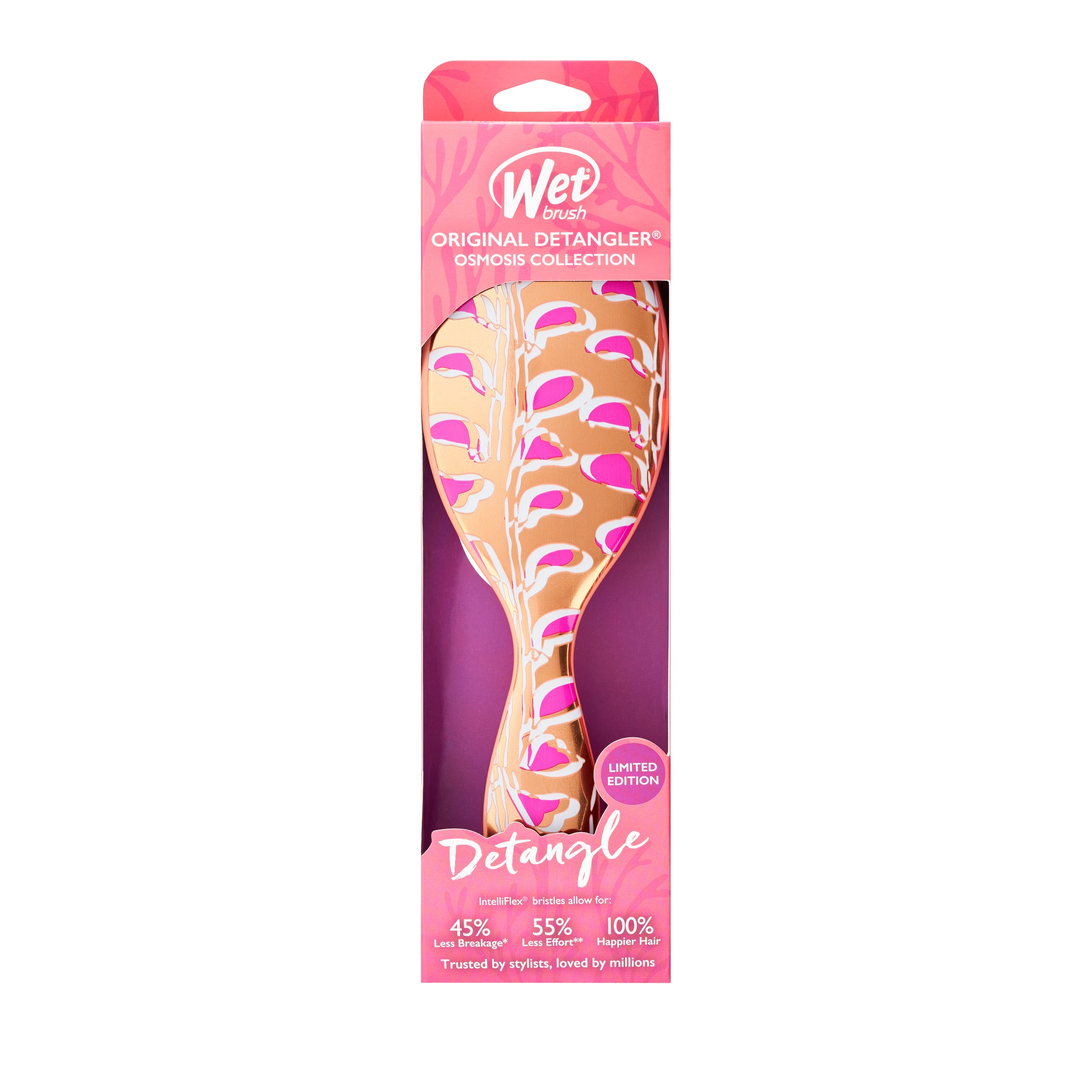 Wet Brush Original Detangler Osmosis Collection - Shimmering Seaweed