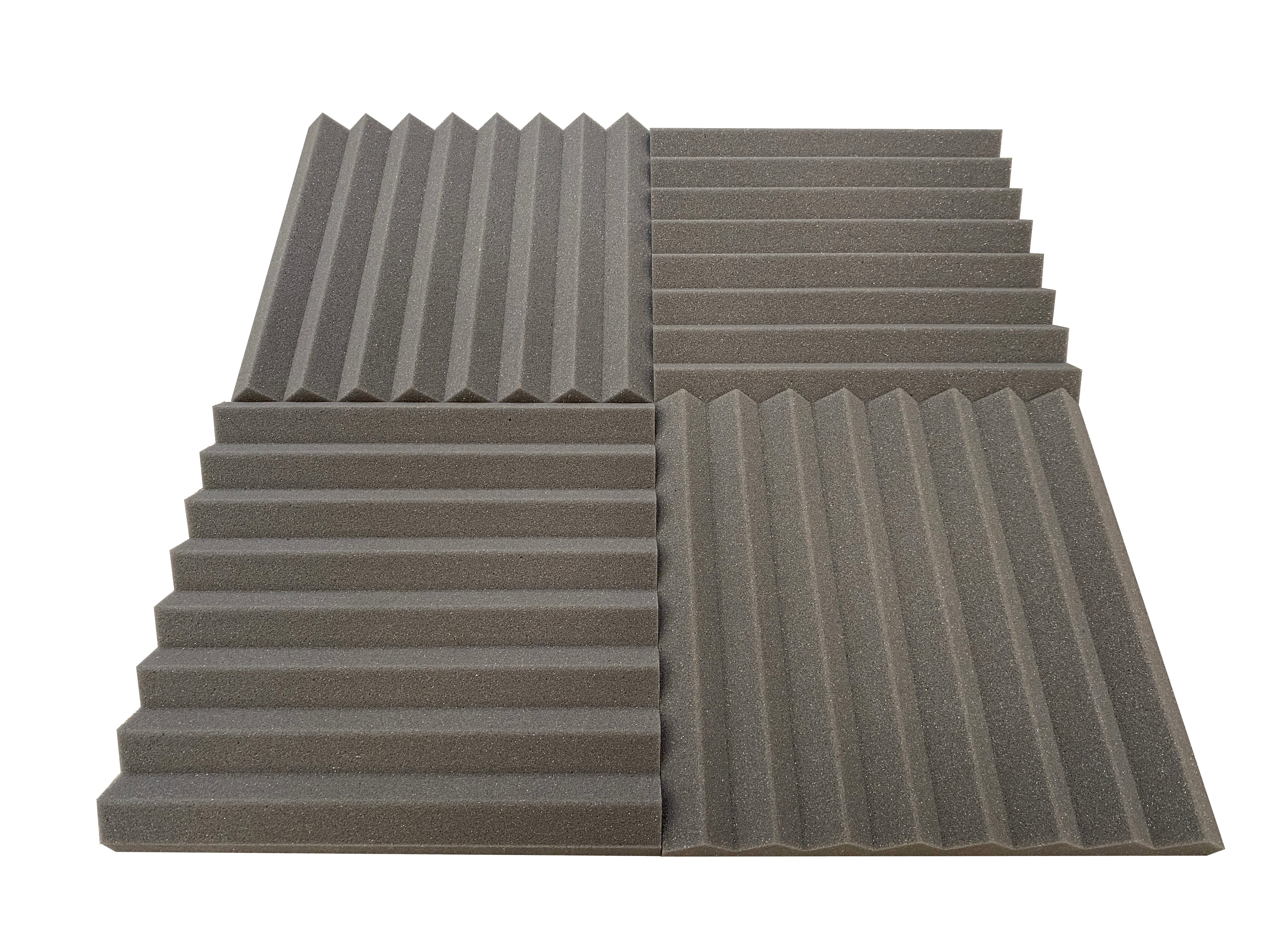 Wedge 12" Acoustic Studio Foam Tile Pack