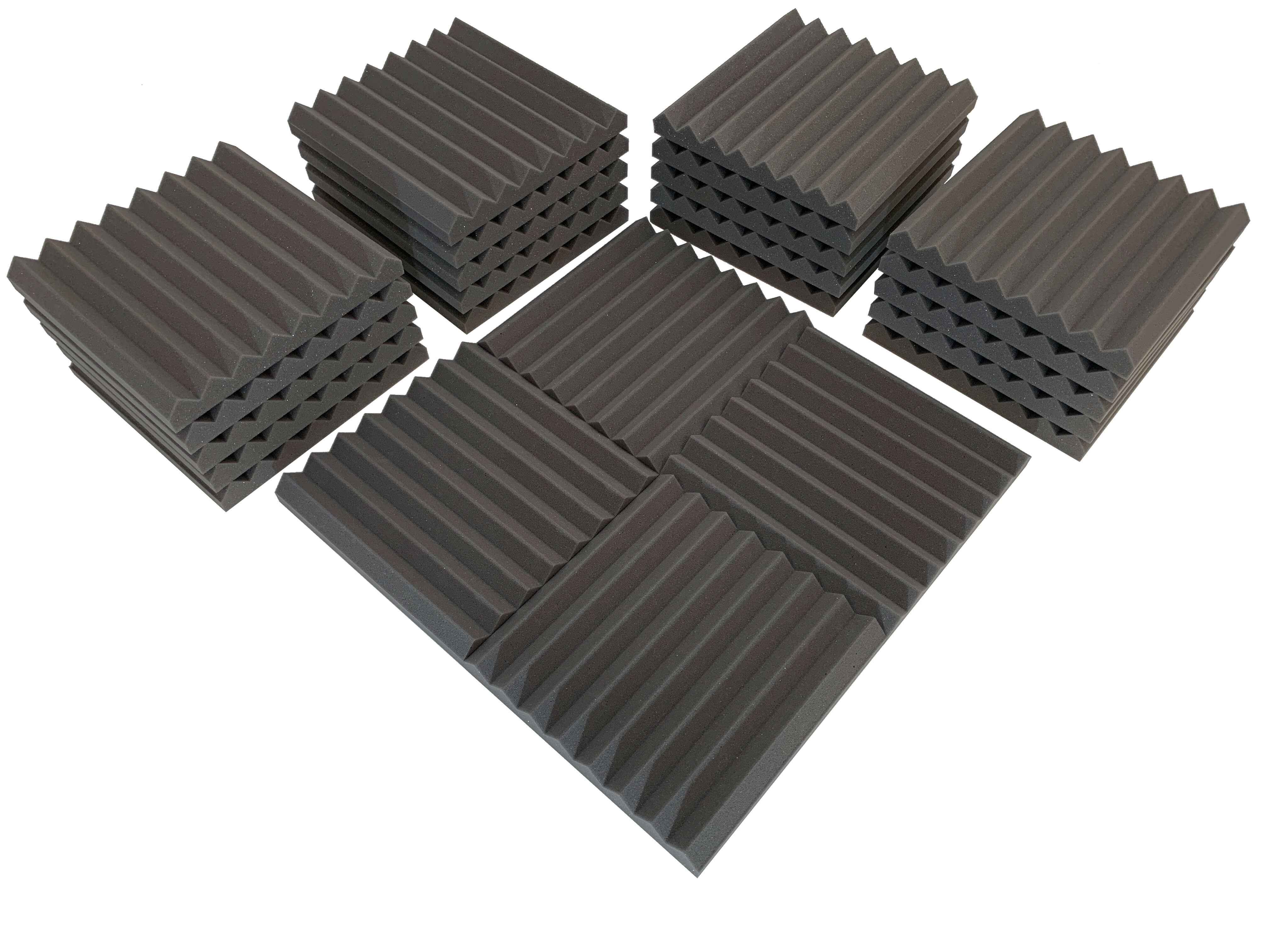 Wedge 12" Acoustic Studio Foam Tile Pack