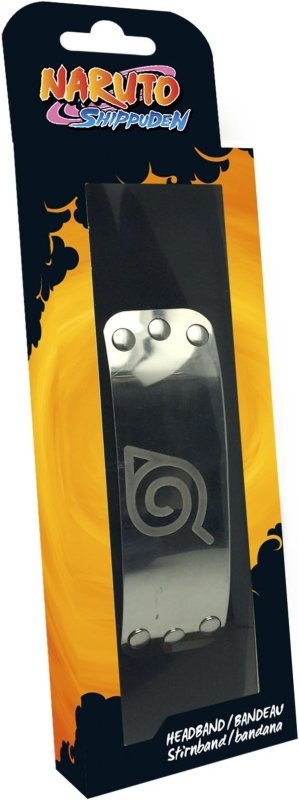 ABYstyle Naruto Konoha Replica Headband - Black - British D'sire