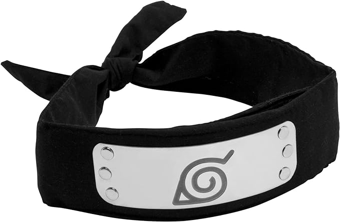 ABYstyle Naruto Konoha Replica Headband - Black - British D'sire