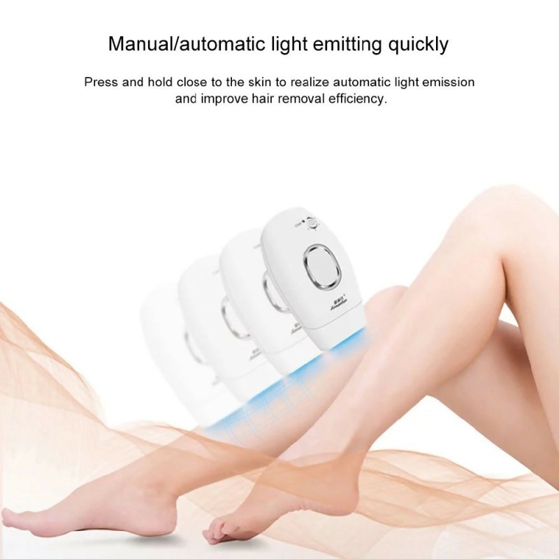 Aimanfun 100000 Flash Professional IPL Epilator Laser Hair Removal Women Painless Threading Hair Remover Machine(UK Plug) - Hair Removal - British D'sire