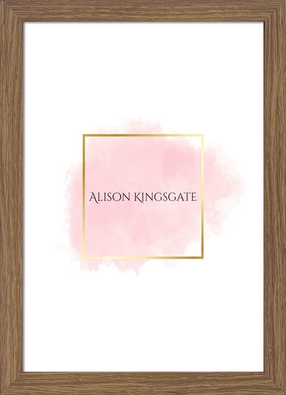 Alison Kingsgate Sleek White 40x30cm Frame With Clear Perspex Sheet and Wall Hanging Hooks - 40cm x 30cm White Photo Frame - Handmade Frames In Multiple Colors & Sizes - Picture Frame - British D'sire