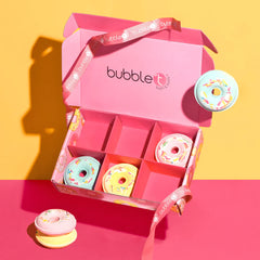 Bubble T Donut Bath Bomb Fizzer Gift Set (6 X 58G)