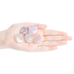 Amethyst Aura Tumblestone Medium 2-3cm