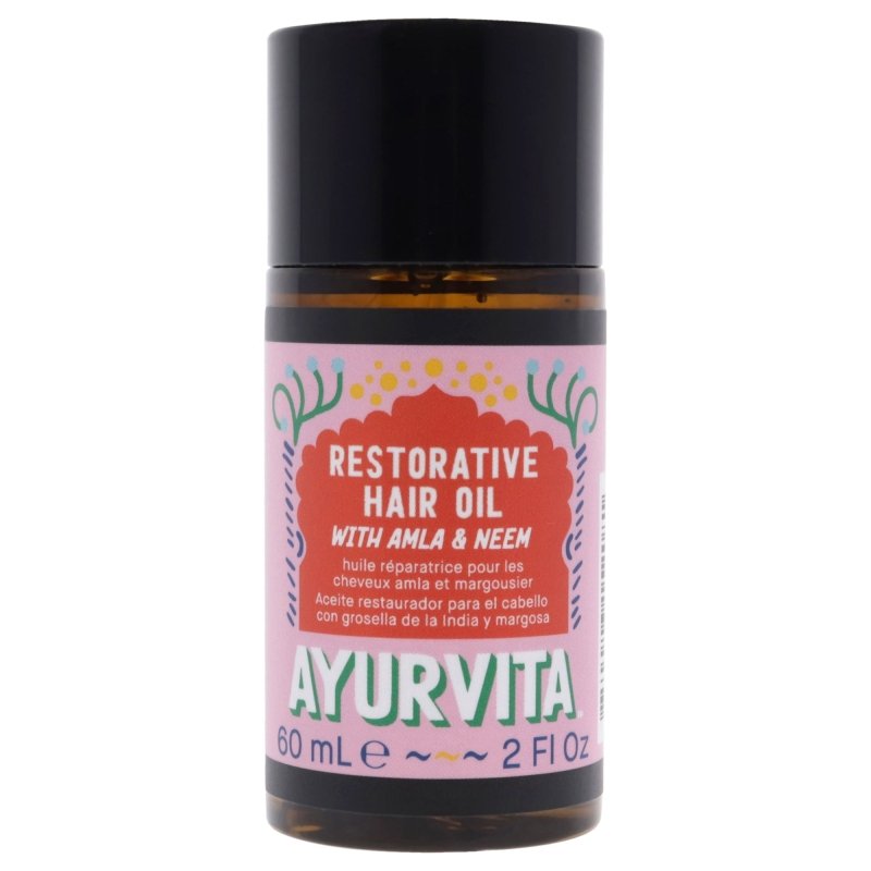 Amla and Neem Restorative Hair Oil by AyurVita for Unisex - 2 oz Oil - Oil - British D'sire