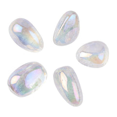 Angel Aura Quartz Tumblestone Large 3-4cm - British D'sire