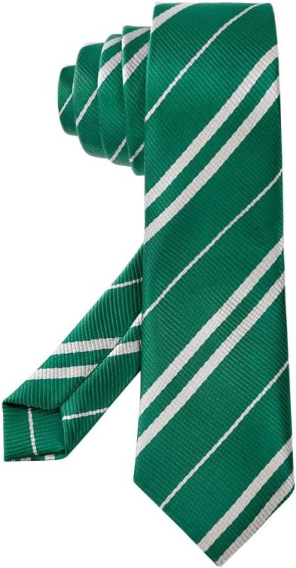 AOMIG Wizard School Tie, Wizard Striped Tie for Party Costume, School Uniform Neckties for boys and girls, Cosplay Tie - Kids Ties - British D'sire