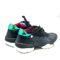 Aqua - Sneaker Black/Blue last pairs 38 and 41! - Sneaker - British D'sire