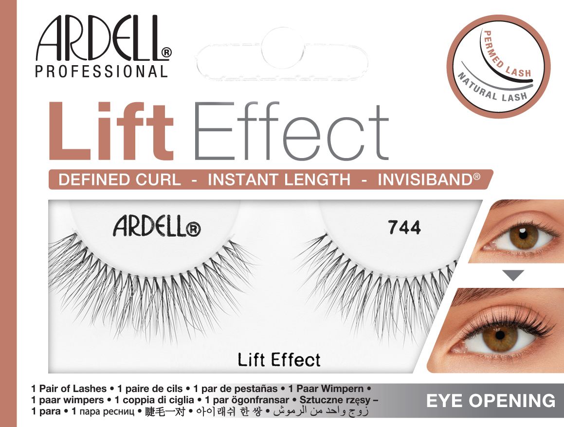 Ardell Lift Effect Lashes 744, 1 Pair