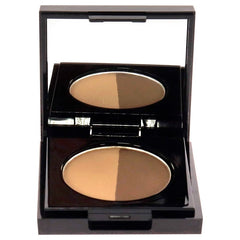 Arches and Halos - Duo Luxury Brow Powder - Mocha Blonde for Women - 0.088 oz Eyebrow - Eyebrow - British D'sire