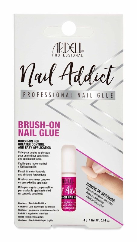 Ardell Nail Addict Brush On Nail Glue, 4g - Nail Care - British D'sire